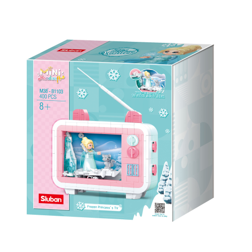  SLUBAN Frozen Princess' s TV i (M38-B1103)