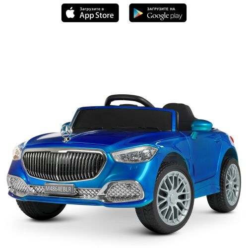 Дитячий електромобіль BAMBI RACER фарбований синій (M 4864EBLRS-4)