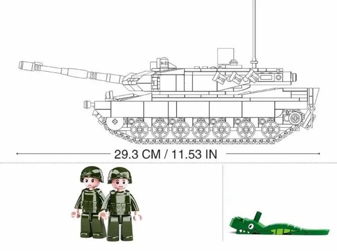  Sluban M38-B0839  Leopard 2