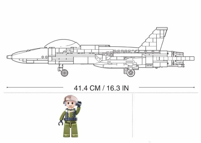  SLUBAN  F-18  (M38-B0928)