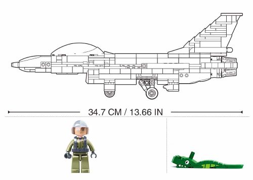 !  SLUBAN M38-B0891  F-16  