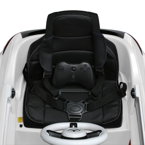 Дитячий електромобіль білий (M 5107EBLR-1)
