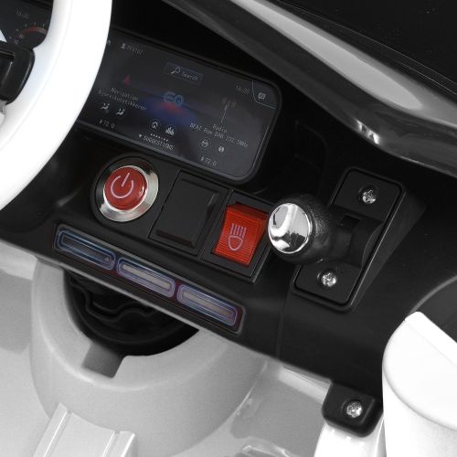 Дитячий електромобіль білий (M 5107EBLR-1)