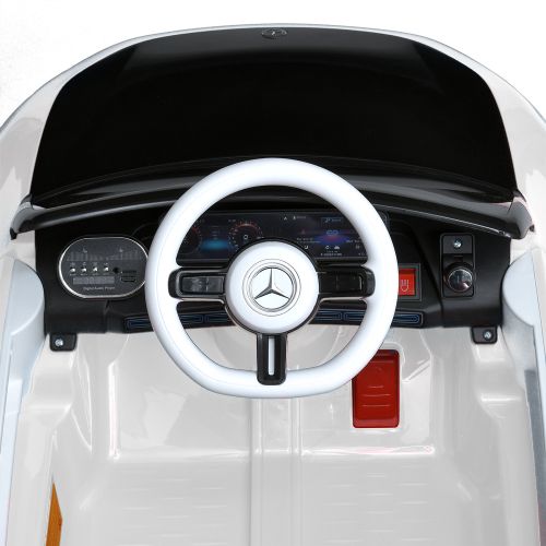 Дитячий електромобіль білий (M 5107EBLR-1)