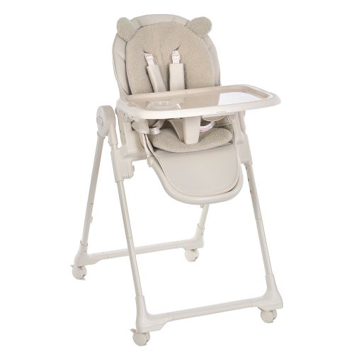 Стульчик для кормления EL CAMINO Сrystal бежевый (ME 1037 Bear Beige)