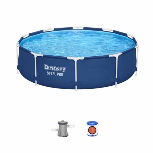 Бассейн каркасный BESTWAY 305x76 см с фильтром (56679)