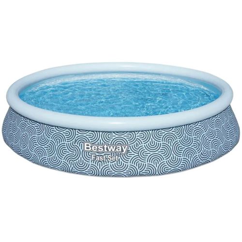 Басейн надувний BESTWAY 396х84 см з фільтром (57376)