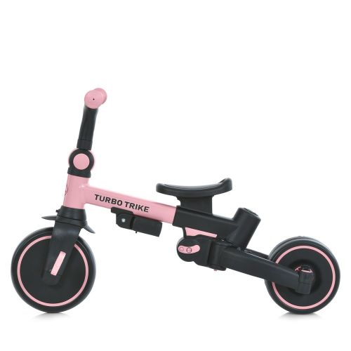 Велосипед з батьківською ручкою TURBOTRIKE рожевий (MT 1036 pink)
