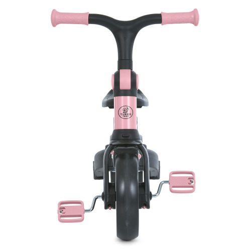 Велосипед з батьківською ручкою TURBOTRIKE рожевий (MT 1036 pink)