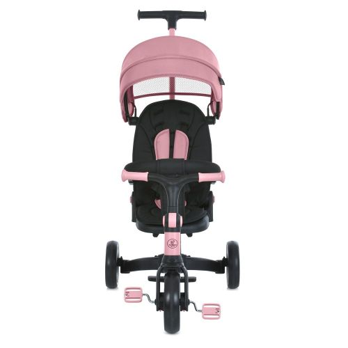 Велосипед з батьківською ручкою TURBOTRIKE рожевий (MT 1036 pink)