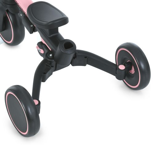 Велосипед з батьківською ручкою TURBOTRIKE рожевий (MT 1036 pink)