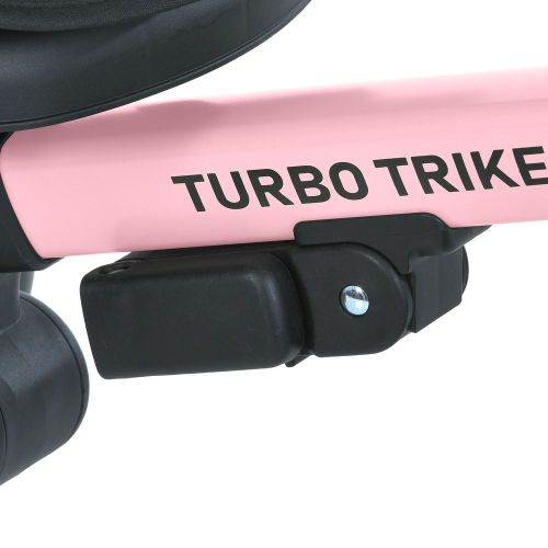 Велосипед з батьківською ручкою TURBOTRIKE рожевий (MT 1036 pink)
