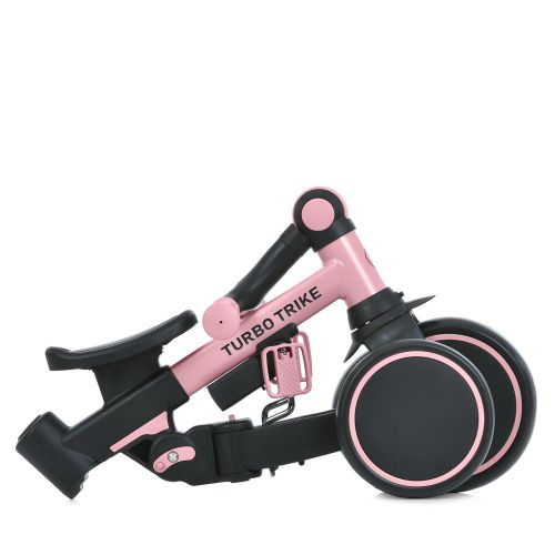 Велосипед з батьківською ручкою TURBOTRIKE рожевий (MT 1036 pink)