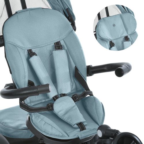 Велосипед з батьківською ручкою EL CAMINO Modena блакитний (ME 1193 Cloud Blue)