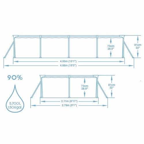   BESTWAY 400x211x81  (56405)