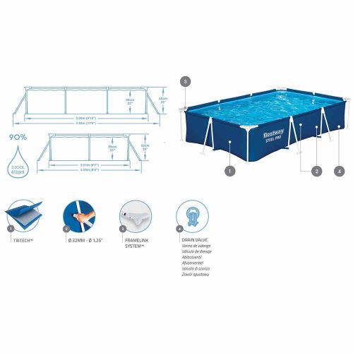   BESTWAY 300x201x66    (56411)