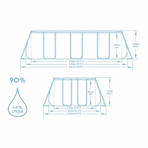   BESTWAY 404x201x100      (56441)