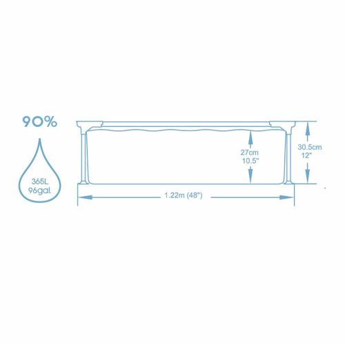   BESTWAY 122x122x30,5  (56217)
