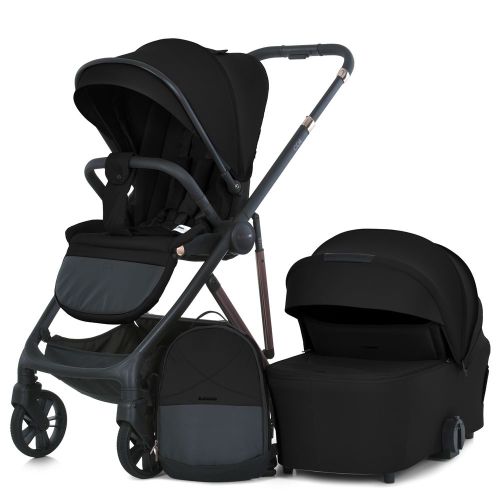 Коляска универсальная EL CAMINO Сoil 2 в 1 черная (ME 1190 Jet Black)