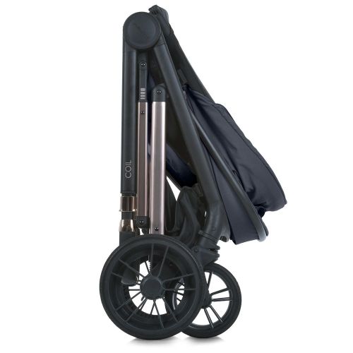Коляска универсальная EL CAMINO Сoil 2 в 1 черная (ME 1190 Jet Black)