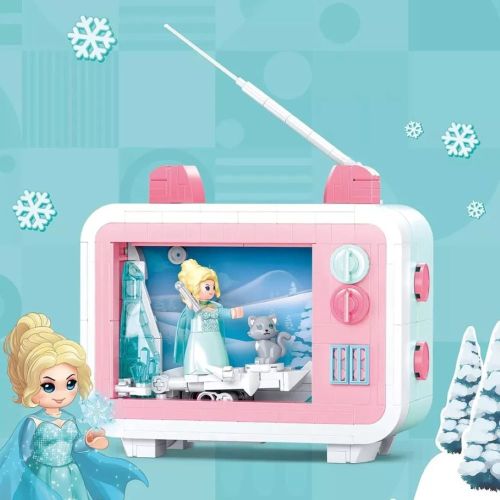  SLUBAN Frozen Princess' s TV i (M38-B1103)