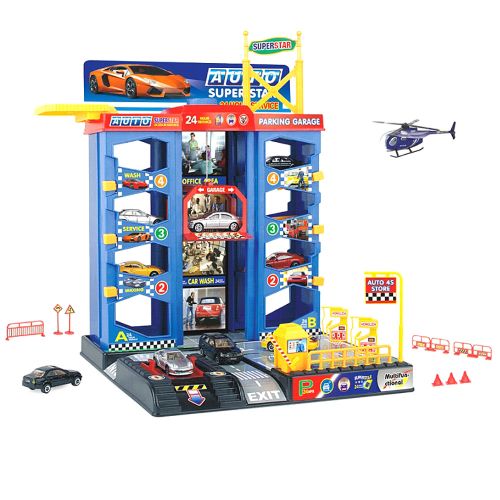 -   HLD Toys Parking Lot Luxury Set (92126)